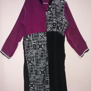 Price Drop 📢📢Kurti With Front Zip