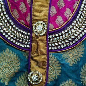 Kundan Three Piece Set