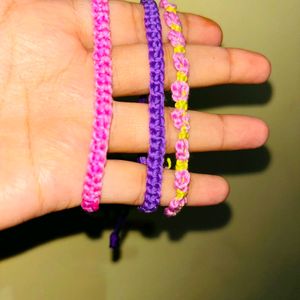 Handmade Thread Bracelet Set