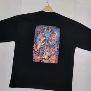 Anime Back Printed Tshirts