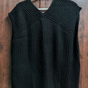 Oversized Sweater Vest