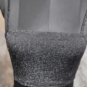 Black Sparkle Cami Top