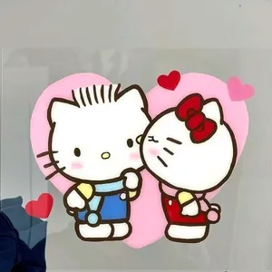 Hello Kitty & Dear Daniel From Sanrio Gls Painting