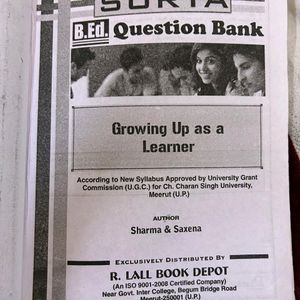 B. Ed. Question Bank Of Growing up as a Learner