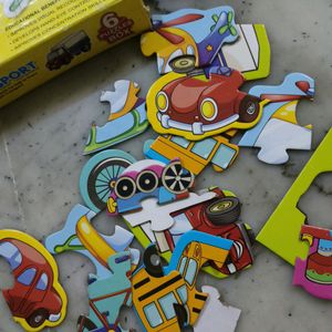 Transport Jigsaw Puzzle For Kids