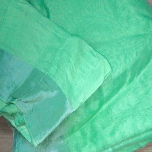 Cotton Chiffon Saree