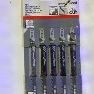 Bosch T144D Jigsaw Blades 5pcs Wood Cutter,