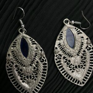 Unique Blue Earings