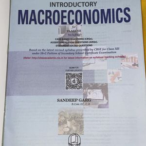 SANDEEP GARG introductory macroeconomics class 12