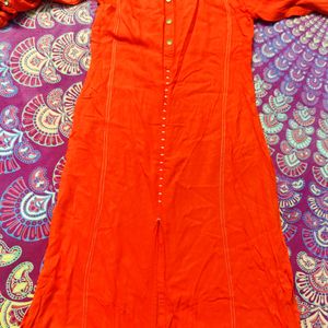 Orange Kurti