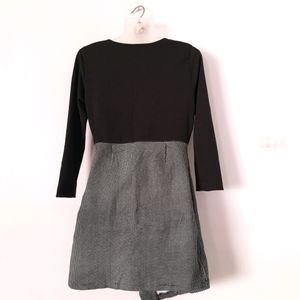 Black Casual One Piece Dress (Women's)