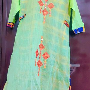 Multi Printed Kurti For Girl Or Woman 40 Bust