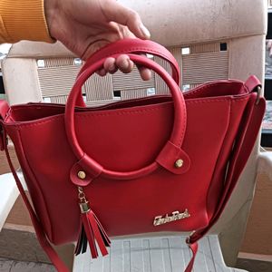 Red Sling Bag