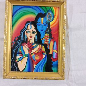 Radha Krishna Painting