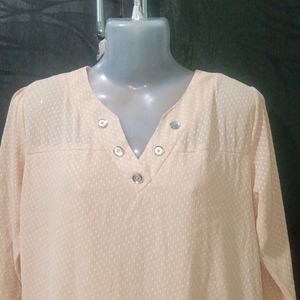 Tan Coloured Causual Top