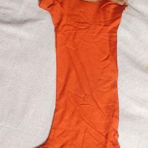 Orange Tunic Top