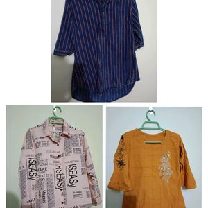 Pack Of 3 Top For Women/Girl