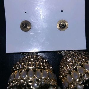 Golden Heavy Jhumka