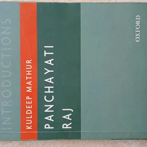 Panchayati Raj By Kuldeep Mathur