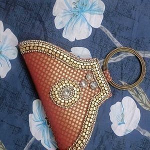 Designer New With Tag Bridal Clutch