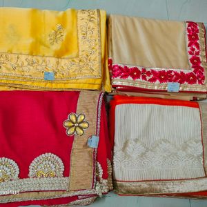 Combo Pack Of 4 Sarees