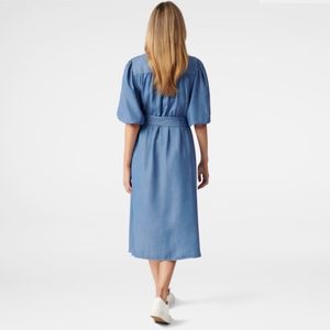 Forever New PIA PETITE PUFFNWTSLEEVE SHIRTDRESS