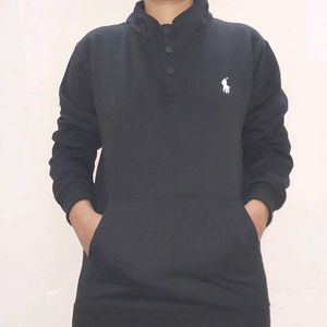 Men Full Sleeve Solid Sweatshirt