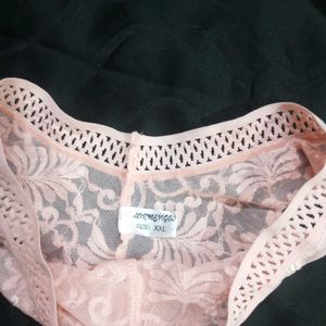 Beautiful Peach Net Panty