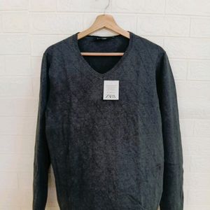 Mens Grey Sweater