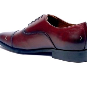 (NEW) LOUIS STITCH Men Textured Leather Shoes