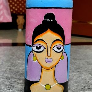 Women Bottle Art