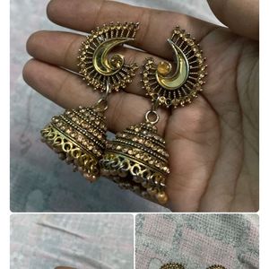 Combo 0f 6 Earring , Chain , Ring