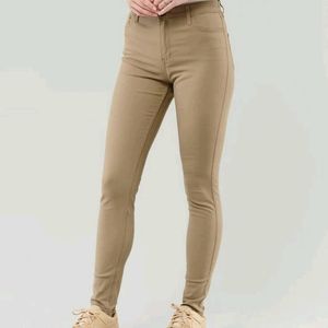 Cream/ Kakki Women's Jeans