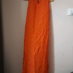 Stylish Orange Kurta