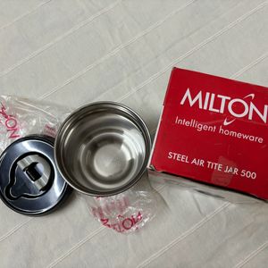 🆕Milton Steel Air Tite Jar