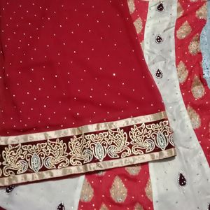 Bridal Lehenga Maroon And Silver Colour