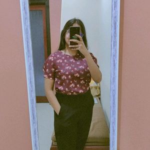 Coverstory Floral Top (M)