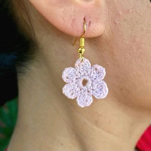 Corchet Earring Handmade