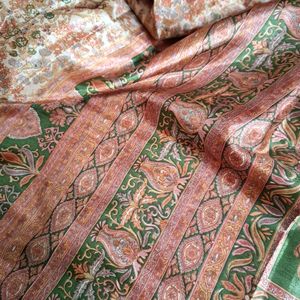 Mysore Printed Silk Saree