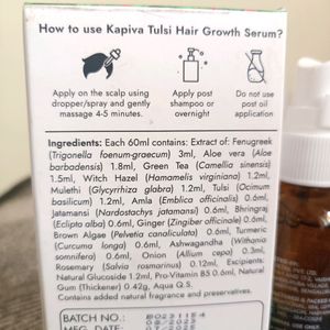 Kapiva Hair Growth Tulsi Serum