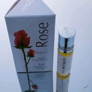 Ahmas rose attar roll on