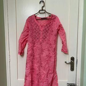 pink ethnic kurti XS