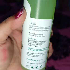 Biotique Cucumber Toner+ Freebie😍 ❤✅