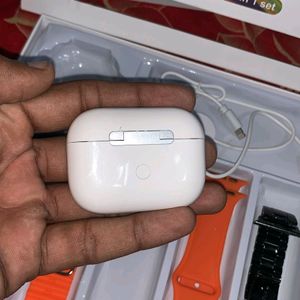 Smart Watch With Airpods Fully New Condition