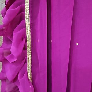 Dupatta Magenta