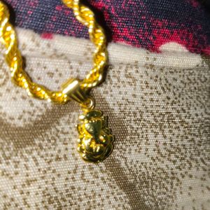 One Gram Gold Plated Chain