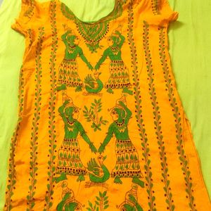 Handcrafted Kathawork Kurti