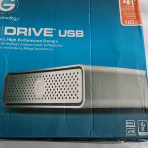 G-Drive 4TB USB 3.0 External Hard Disk