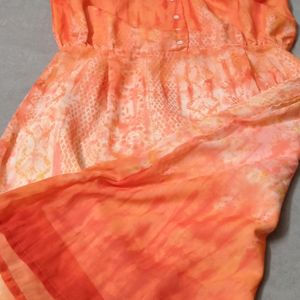 Palette Orange Dress