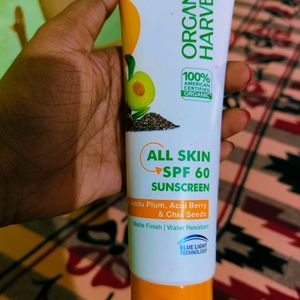 Brand New Sunscreen From Organic Harvest ❤️